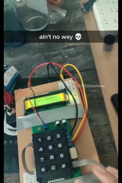 a realistic imitation of a C4