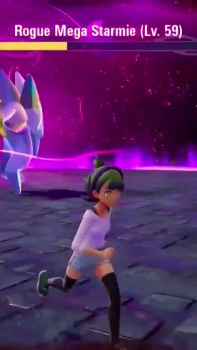 Mega Starmie se ve tan estúpido, lo amo 🦵✴️🦵