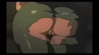 Defeated Claire Redfield gets her pussy and ass raped by her enemy