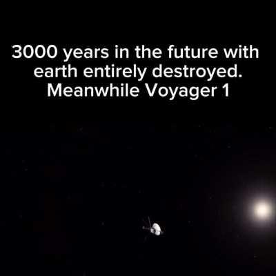 It’s really just gonna be vibing through space