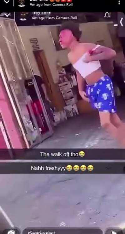 Freshy looks like he just fought in a war mans really got the GTA pedestrian treatment🤣