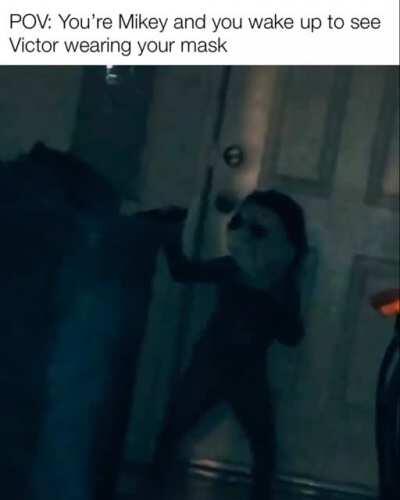 Victor with the moves 😂