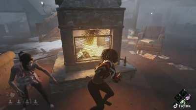 I had to teach Feng my new dance. I hope they never change this.