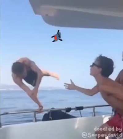 just wanted to hang out with the boyss