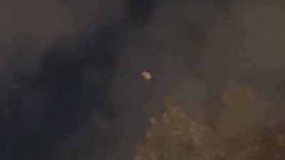 A second look at the 'S-shaped' object recorded in London. 10-8-2025. (Zoomed/Slowedx8)