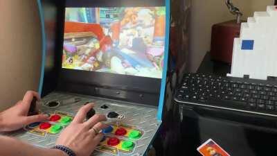Playing OW on my arcade1up, for that more “authentic” D.va experience