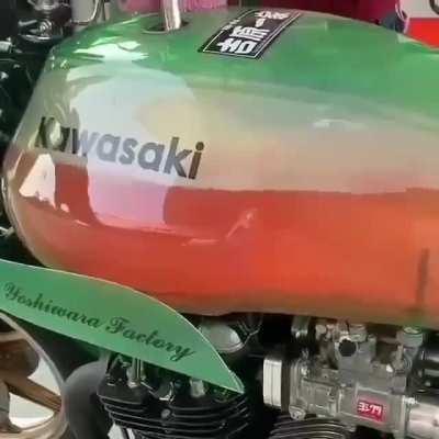 Japanese Motorcycle Brand Invented This Transparent fuel tank🔥😍. Do you want to have one?