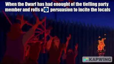 Our party is not what you would call a 