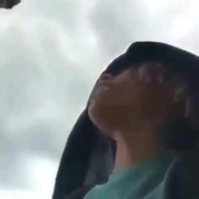 Blursed attempt to shut someone up