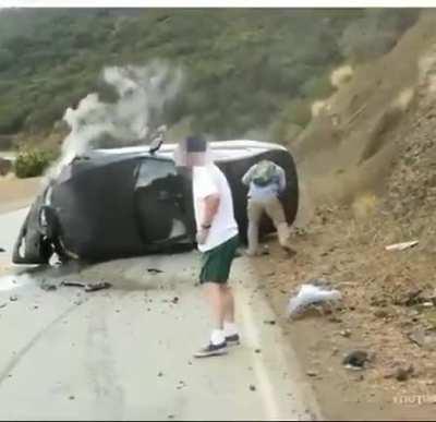 WCGW drifting in an expensive car