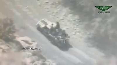 Saudi eagles exercise brutal force scrupulously against Houthi militias in response to a recent asymmetrical attack (Yemen)