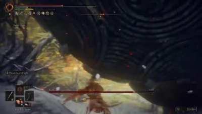 Fire Giant Teaches Tarnished How to Play Elden Ring