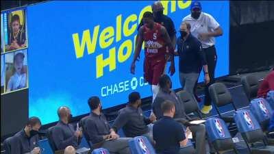 [Highlight] Alternate angle of Barton's non-contact leg injury