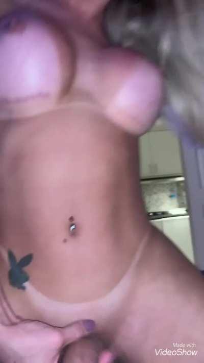 Flopping my dick on you while riding you is hot af for me. What do you think?