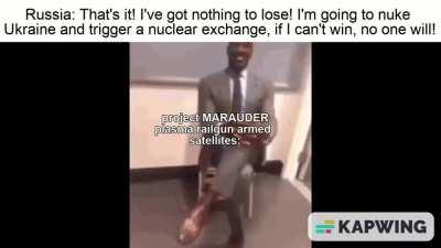 Maybe there's a reason the US is so confident in calling Russia's nuclear bluffs.....