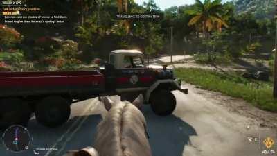 Horse: F**k this truck in particular.