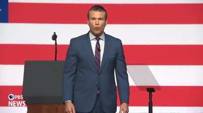 After Hegseth drones on for 40 minutes in a speech to US Generals, he's met with thunderous... silence