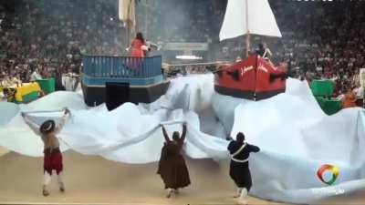 Considero essa apresentação do Ronda Charrua um marco histórico na ENART.