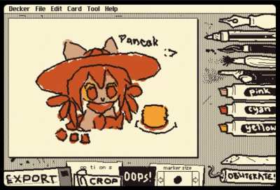 [OC] Wiggly paint :>