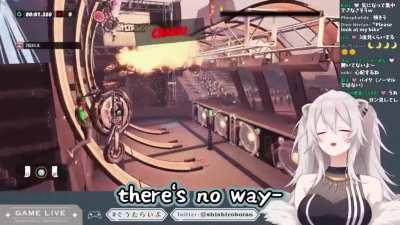 Just Botan laughing as she gets turned into a pancake