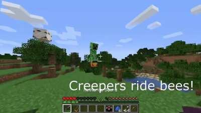 I made a datapack that turns everything into bees, and it's horrifying.