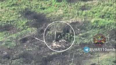 Russian soldier beats his comrade with stick while others watch