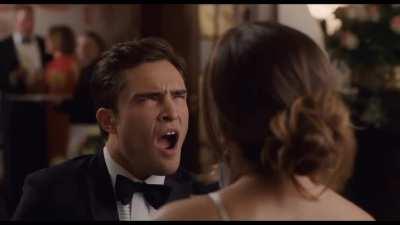 Sophia Bush Hits a Guy in the Balls in Chalet Girl (2011)