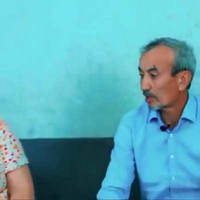 A Kazakh man sees the future