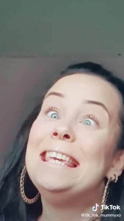 Grown adult woman with kids