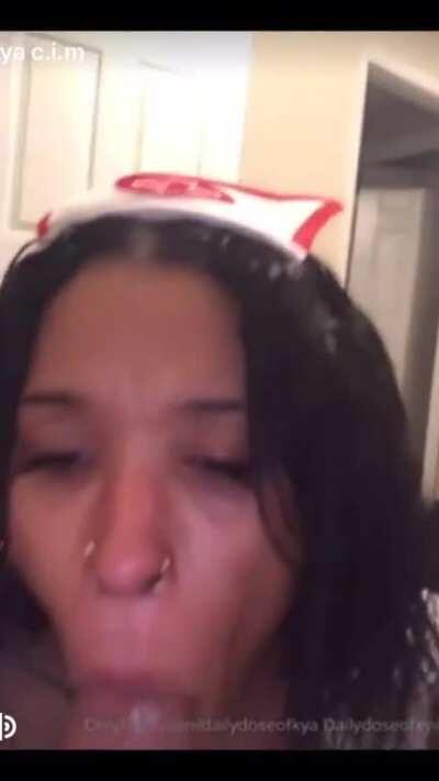 Kya stay busy sucking sucking dick and drinking some protein nut afterwards