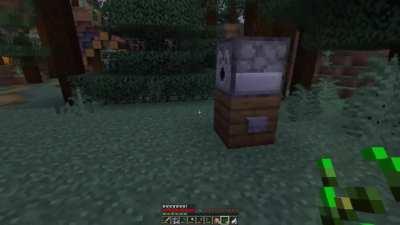 Realistic fire simulation in Minecraft