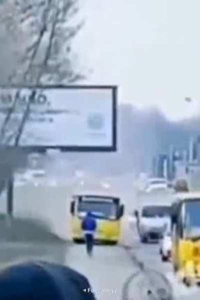 This is cheating he jumped the queue