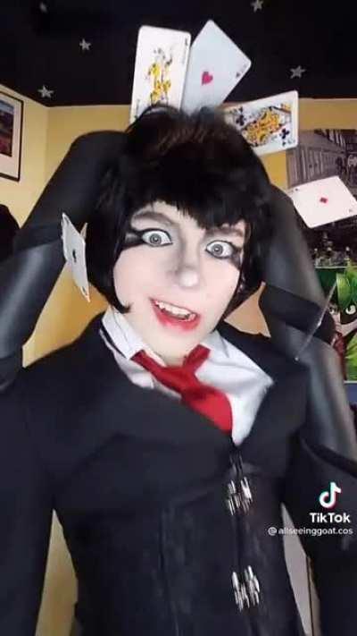 The awkward position at the end