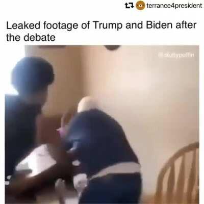 Post debate fight