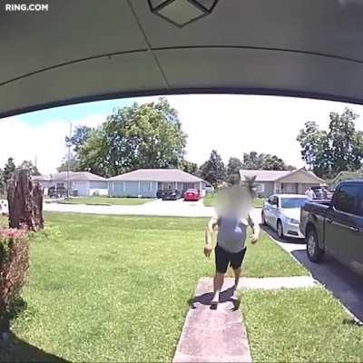 She tried to shoot the dog but accidentally shot her son