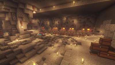 Timelapse of my SMP Underground Farm Cellar