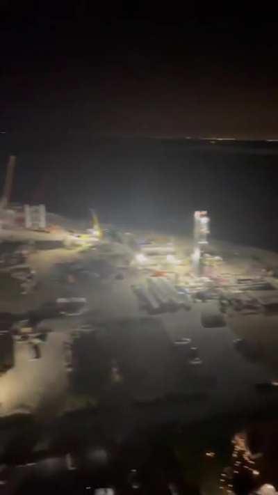 From the top of Starbase high bay [From Elon's Tweet]