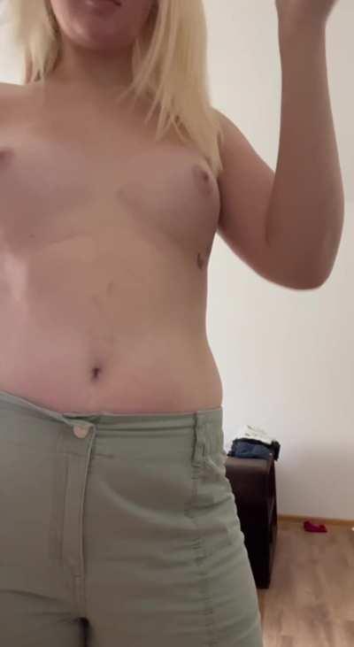 Now is your time to take off your underwear ;P