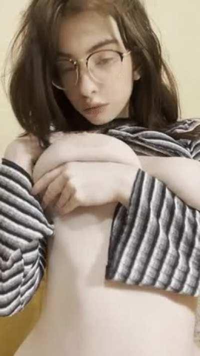 Would you like to hook up with my large nurse boobs?