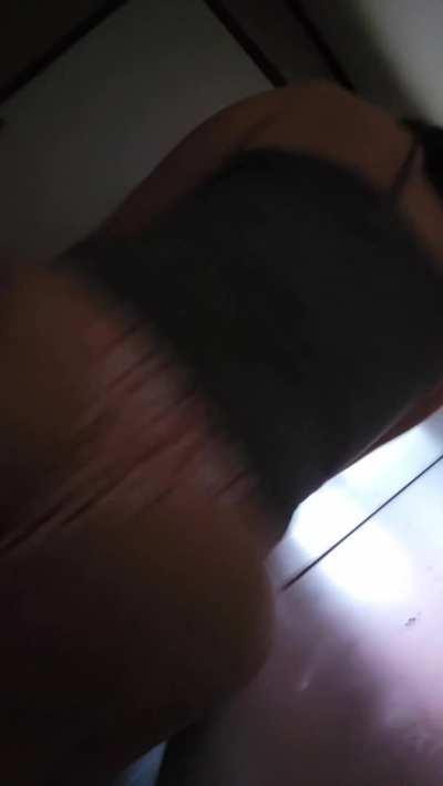 My wife's fat ass is mesmerizing