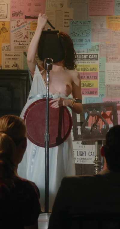 She has...breath taking, unreal, and perfect breast.