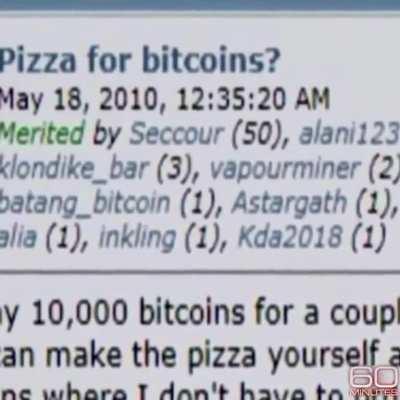 He spent 10,000 #bitcoin on a pizza and made history with the first real-life #bitcoin payment over a decade ago. That’s $225,000,000 for a pizza!