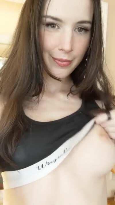 My boobs may not be massive, but they're still too big to fit into this sportsbra