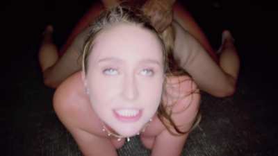 Looks like she is having a religious experience