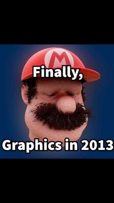 He will never be graphics