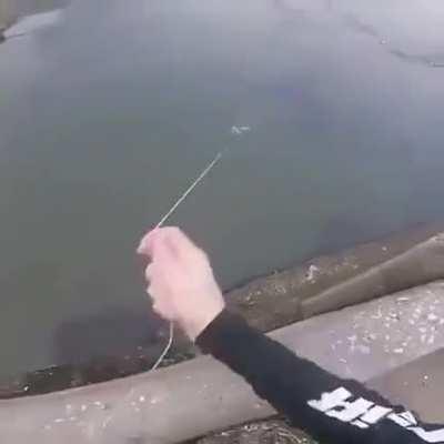 Fishing with Hawkeye