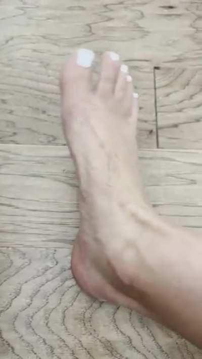 This is what 4 hours of walking does to my feet 🥵