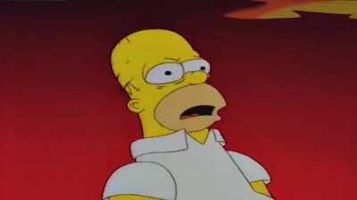 Remember How Homer Had Some Good Time In The Desert? (By Mipsick)