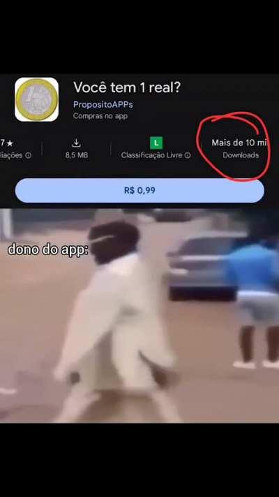 É o visionário, não tem jeito