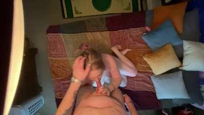 I love sucking his dick